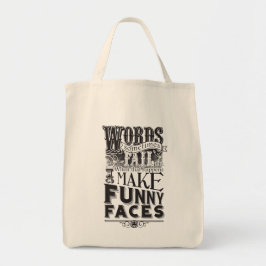 Bolso De Tela Hacer rostros