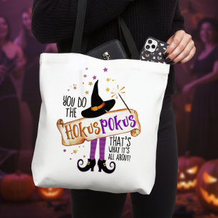 Bolso De Tela Haces el Hokus Pokus Witch Magic ID982