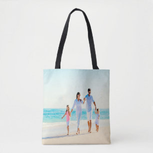 Bolso De Tela Haciendo Recuerdos juntos: Feliz Tote familiar