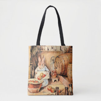 Bolso De Tela "Haciendo sidra de Apple" por Beatrix Potter