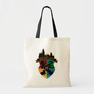 Bolso De Tela HACIENTES™ Castillo Escudo Insignia para el Orgull