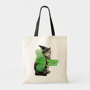 Bolso De Tela Hada de bruja gatita