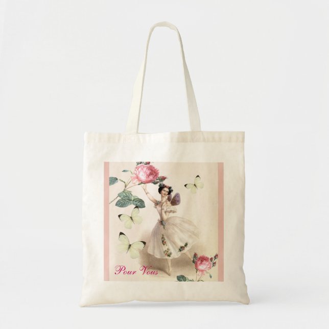 Bolso De Tela Hada de la bailarina (Frente)