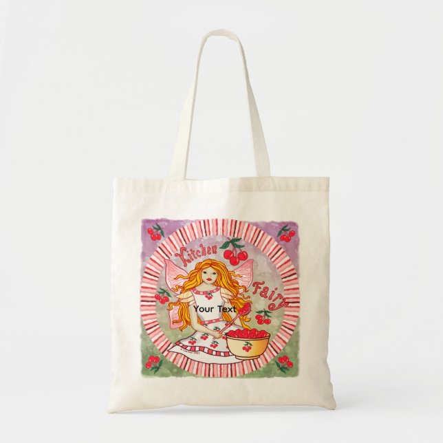 Bolso De Tela Hada de la Cocina (Frente)