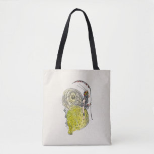 Bolso De Tela Hada de mariposa de fantasía linda vintage con ala