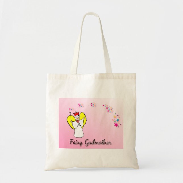Bolso De Tela Hada madrina (Frente)