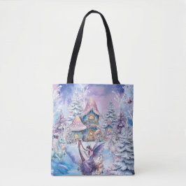 Bolso De Tela Hada Mágica y Caprichosa de Navidad