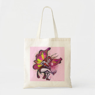 Bolso De Tela Hada rosa