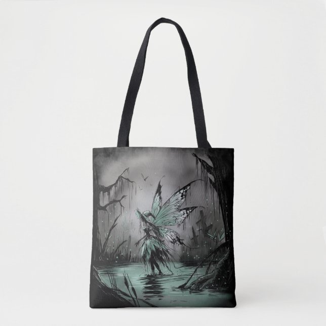 Bolso De Tela Hada Swamp (Anverso)
