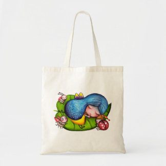 Bolso De Tela Hada y mariquitas