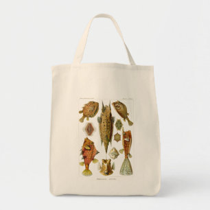 Bolso De Tela Haeckel Fish