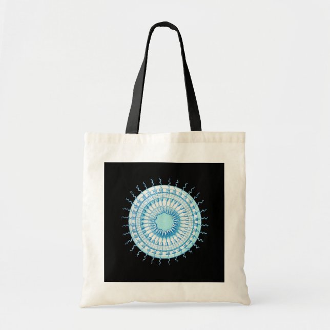 Bolso De Tela Haeckel Jellyfish (Frente)