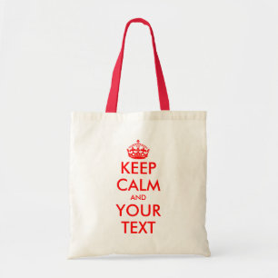 Bolso De Tela Haga que sus los propios guardan personalizable