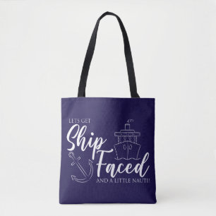 Bolso De Tela Hagamos que el barco enfrente a la náutica