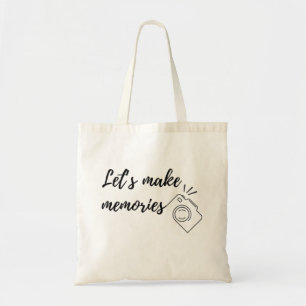 Bolso De Tela hagamos recuerdos con la cámara