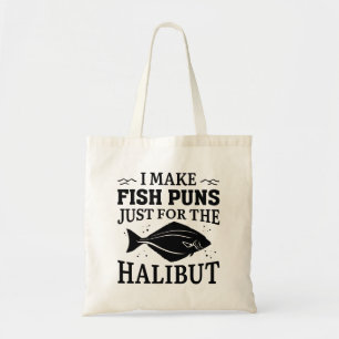 Bolso De Tela Hago Castigos De Pescado Sólo Para El Halibut