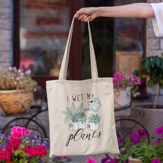 Bolso De Tela Hago Que Mis Plantas (Subido por el creador)