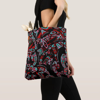 Bolso De Tela HAIDA Y las orcas
