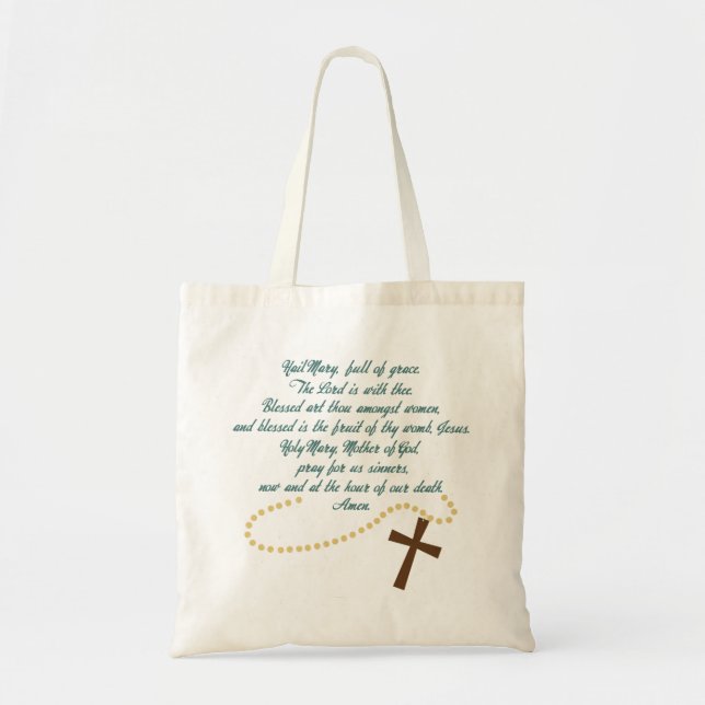 Bolso De Tela Hail Mary (Frente)