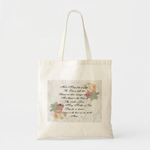 Bolso De Tela Hail Mary Prayer