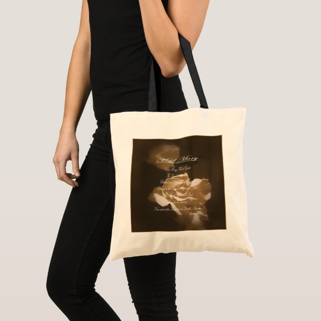 Bolso De Tela Hail Mary Prayer (Anverso (producto))