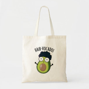 Bolso De Tela Hair-vocado Funny Aguacate Puns