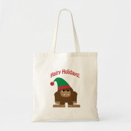 Bolso De Tela ¡Hairy Holidays! Navidades Sasquatch