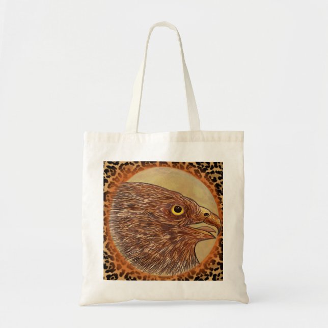 Bolso De Tela Halcón (Frente)