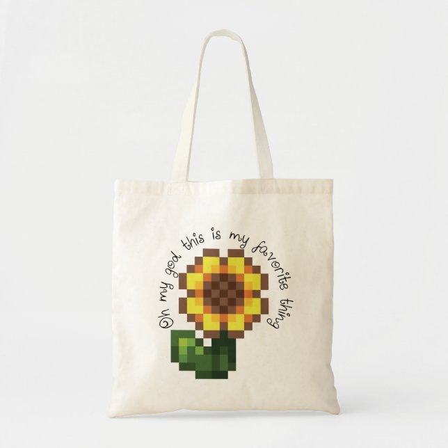 Bolso De Tela Haley Sunflower Tote Bag - Inspiración en el Valle (Frente)