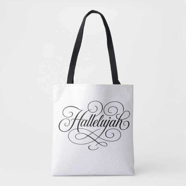 Bolso De Tela Hallelujah Monogram (Anverso)