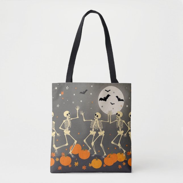 Bolso De Tela Halloween (Anverso)