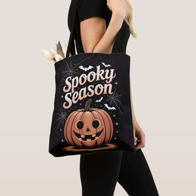 Bolso De Tela Halloween (Detalle)
