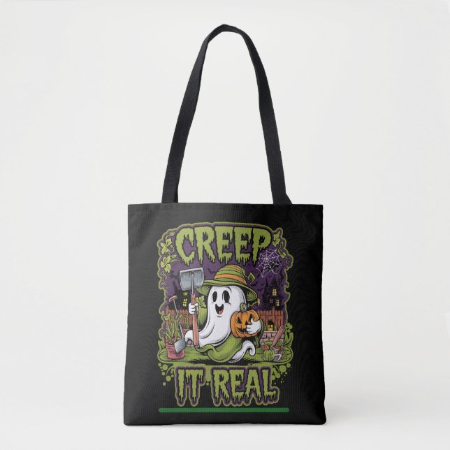 Bolso De Tela Halloween (Anverso)