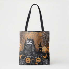 Bolso De Tela Halloween