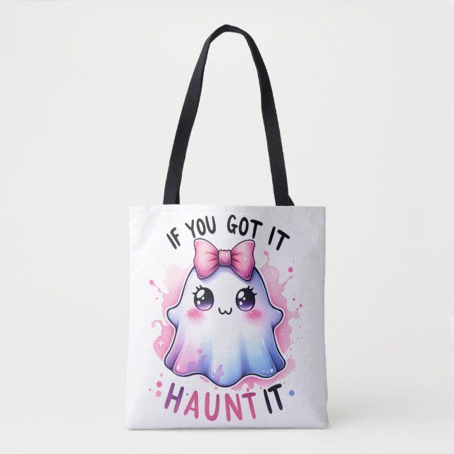 Bolso De Tela Halloween (Anverso)
