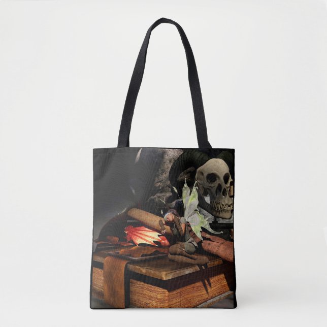 Bolso De Tela Halloween (Anverso)