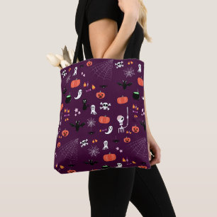 Bolso De Tela Halloween