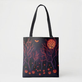 Bolso De Tela Halloween