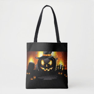 Bolso De Tela Halloween