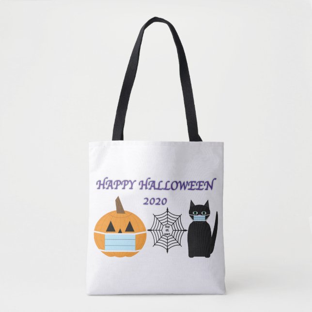 Bolso De Tela Halloween 2020 (Anverso)