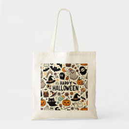 Bolso De Tela Halloween b