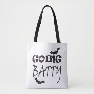 Bolso De Tela Halloween Bat