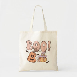 Bolso De Tela Halloween Boo