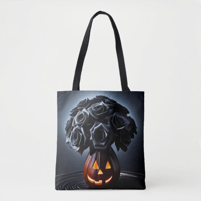 Bolso De Tela Halloween Bouquet (Anverso)