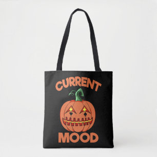 Bolso De Tela Halloween Calabaza de humor actual Feliz