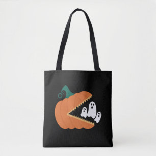 Bolso De Tela Halloween Calabaza Funny Fantasma Niños