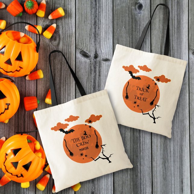 Bolso De Tela Halloween Candy Bag (Subido por el creador)