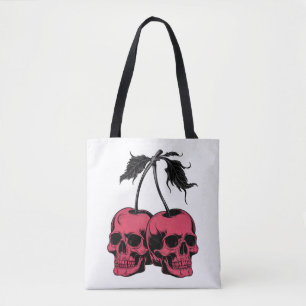 Bolso De Tela Halloween Cherries