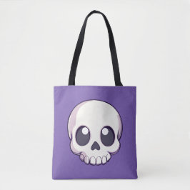 Bolso De Tela Halloween con el cráneo del Personalizado