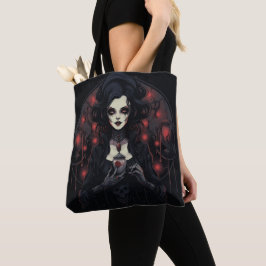 Bolso De Tela Halloween con vampiros